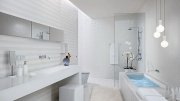 Плитка як акцент: оригінальні ідеї для ванної кімнати